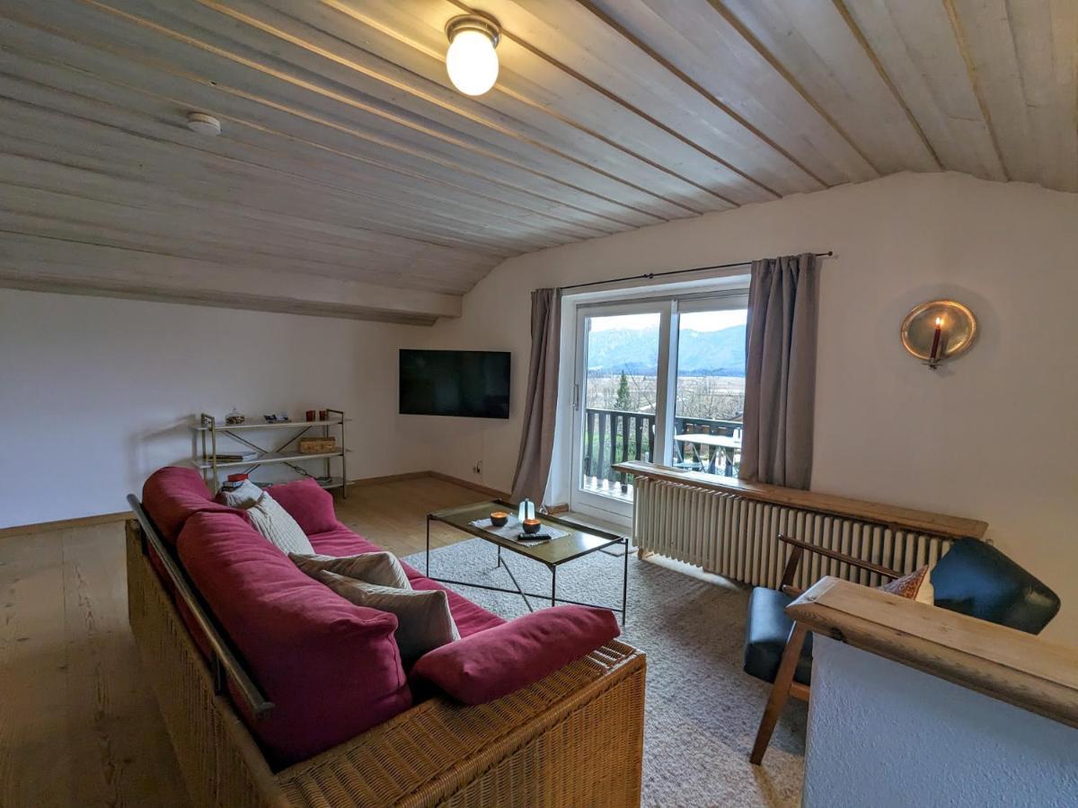 Ferienwohnung Murnauer Moos Murnau am Staffelsee Exteriör bild
